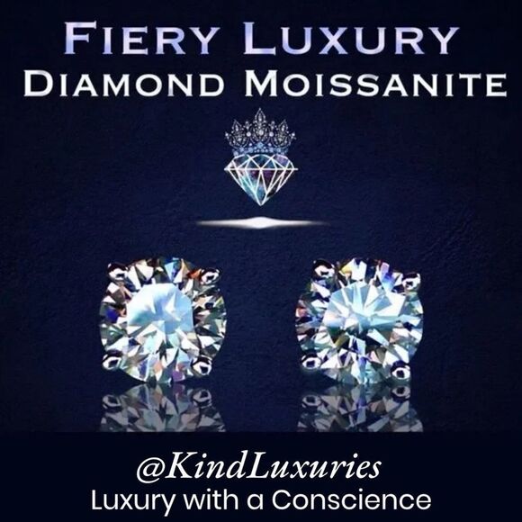 SHOP RED FOR GENUINE DIAMOND MOISSANITE KindLuxuries Kind Luxuries - Picture 4 of 16